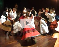 Auftritt der ungarischen Tanzgruppe Csöbörcsök