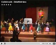 Auftritt der ungarischen Tanzgruppe Csöbörcsök