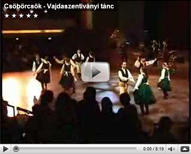 Auftritt der ungarischen Tanzgruppe Csöbörcsök
